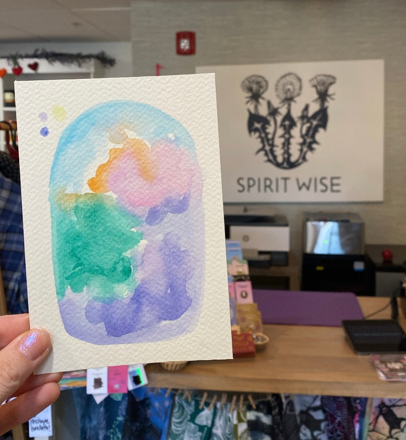 Aura Paintings at Spirit Wise Herbs & Magick