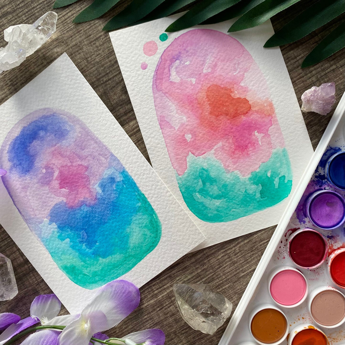 Aura Paintings / Tarot Readings at Moon Lady Plants