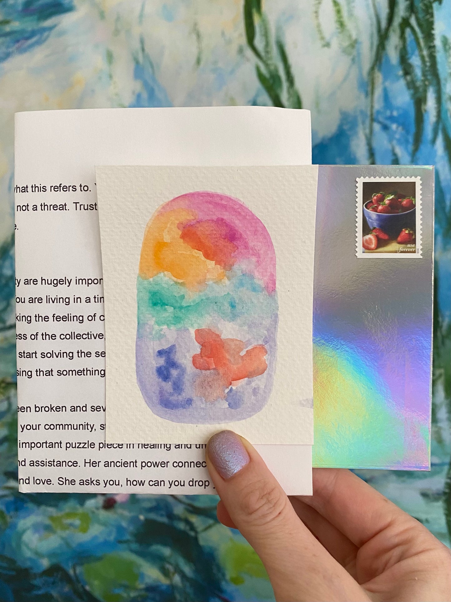 Mini Aura Snail Mail (Stamped)