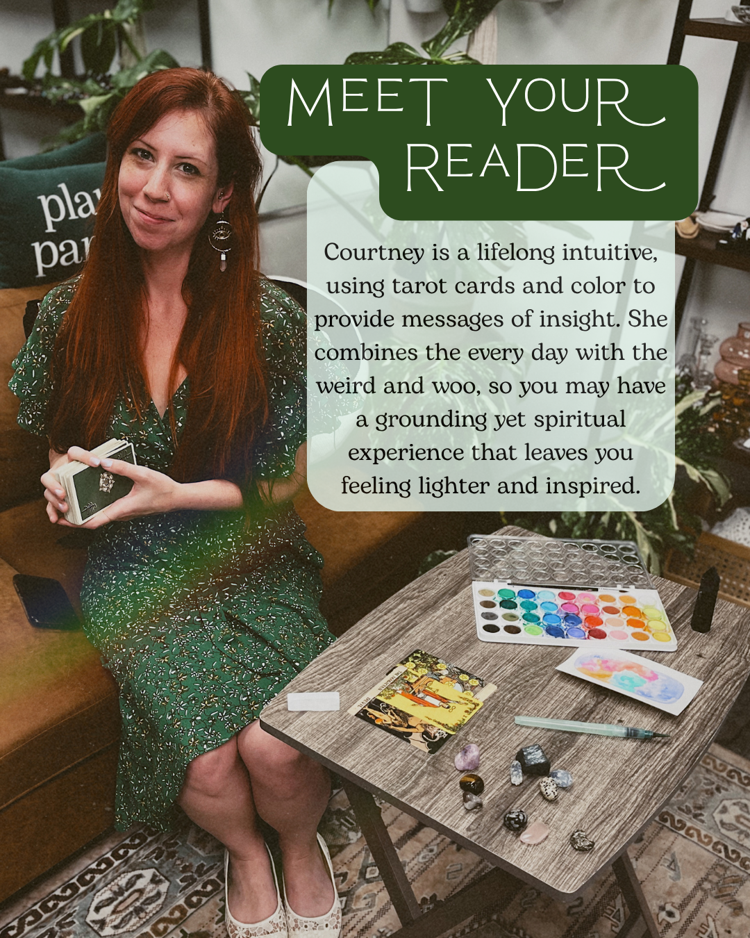 Aura Paintings / Tarot Readings at Moon Lady Plants