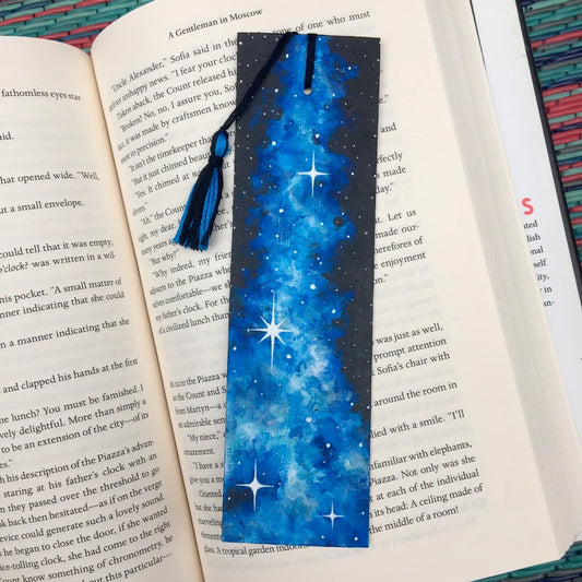 Blue Celestial Bookmark
