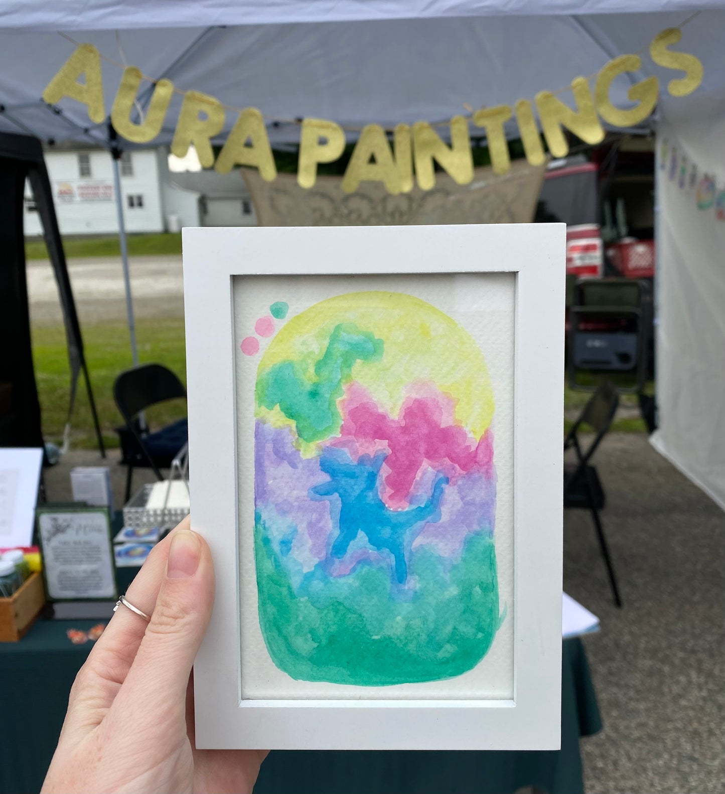 Live Aura Painting