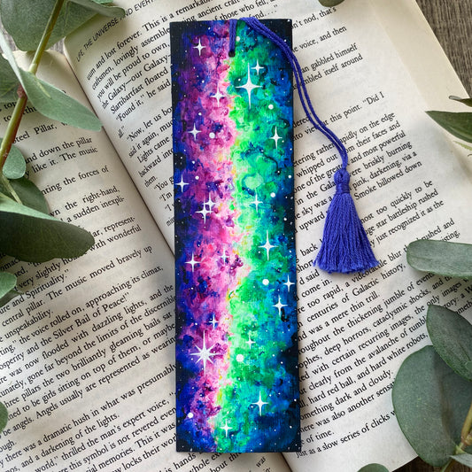 Purple & Green Bookmark