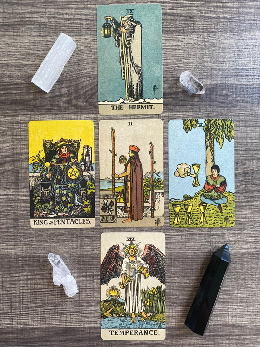 Tarot 101: Foundations at Moon Lady Plants
