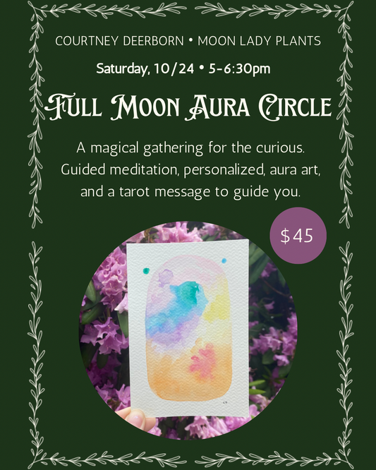 10/24 Full Moon Aura & Tarot Circle