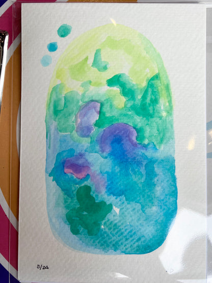 Live Aura Painting