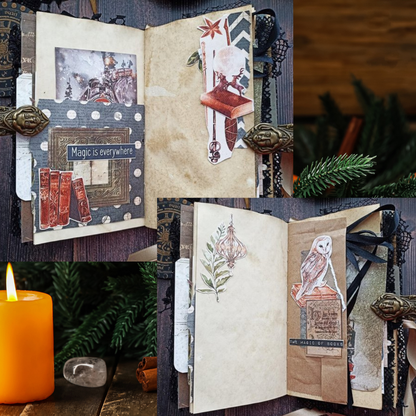 Junk Journal Tarot Workshop at Moon Lady Plants Dec 21