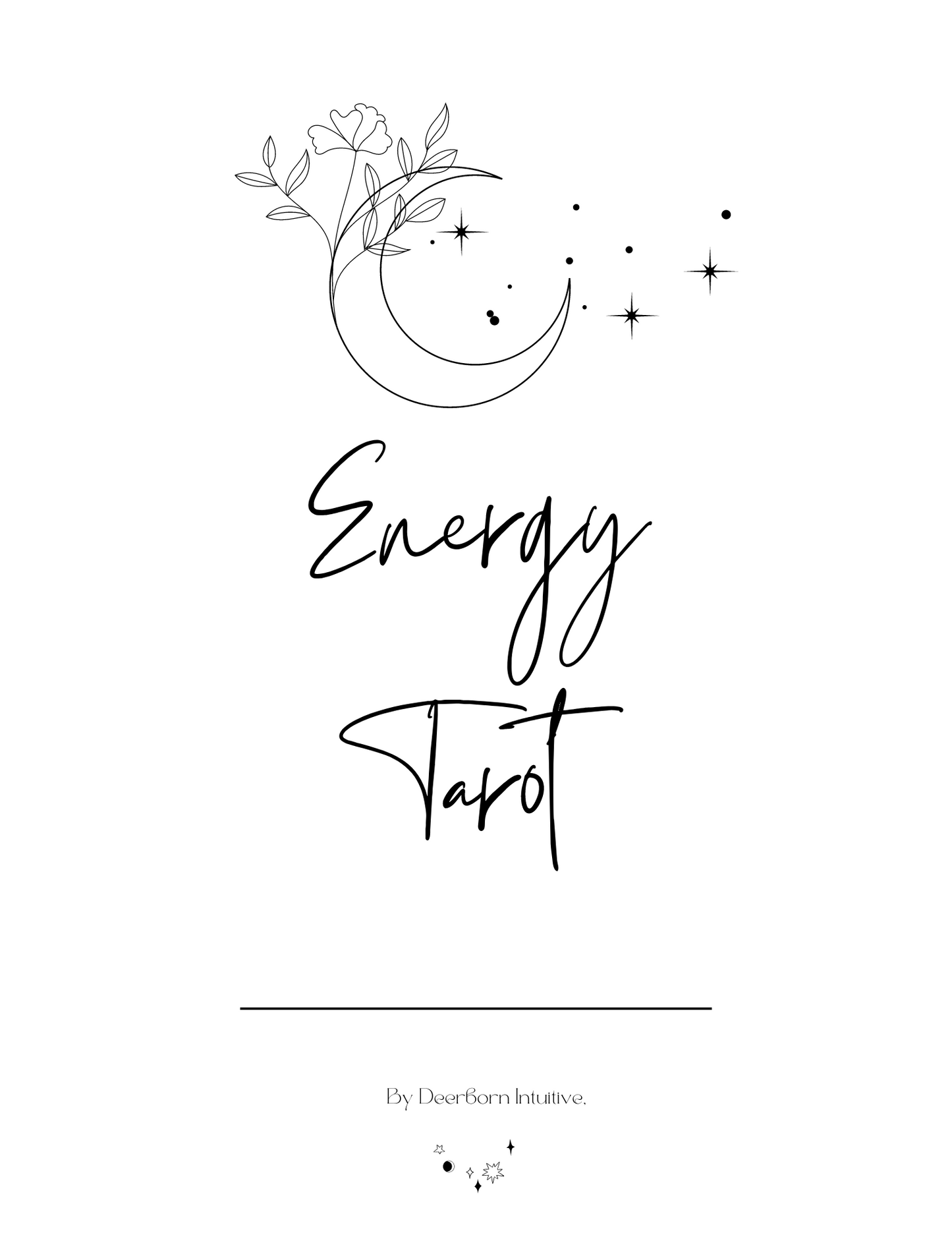 The Complete Energy Tarot Journal PDF Printable 45 pages