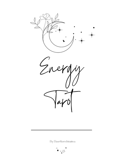 The Complete Energy Tarot Journal PDF Printable 45 pages