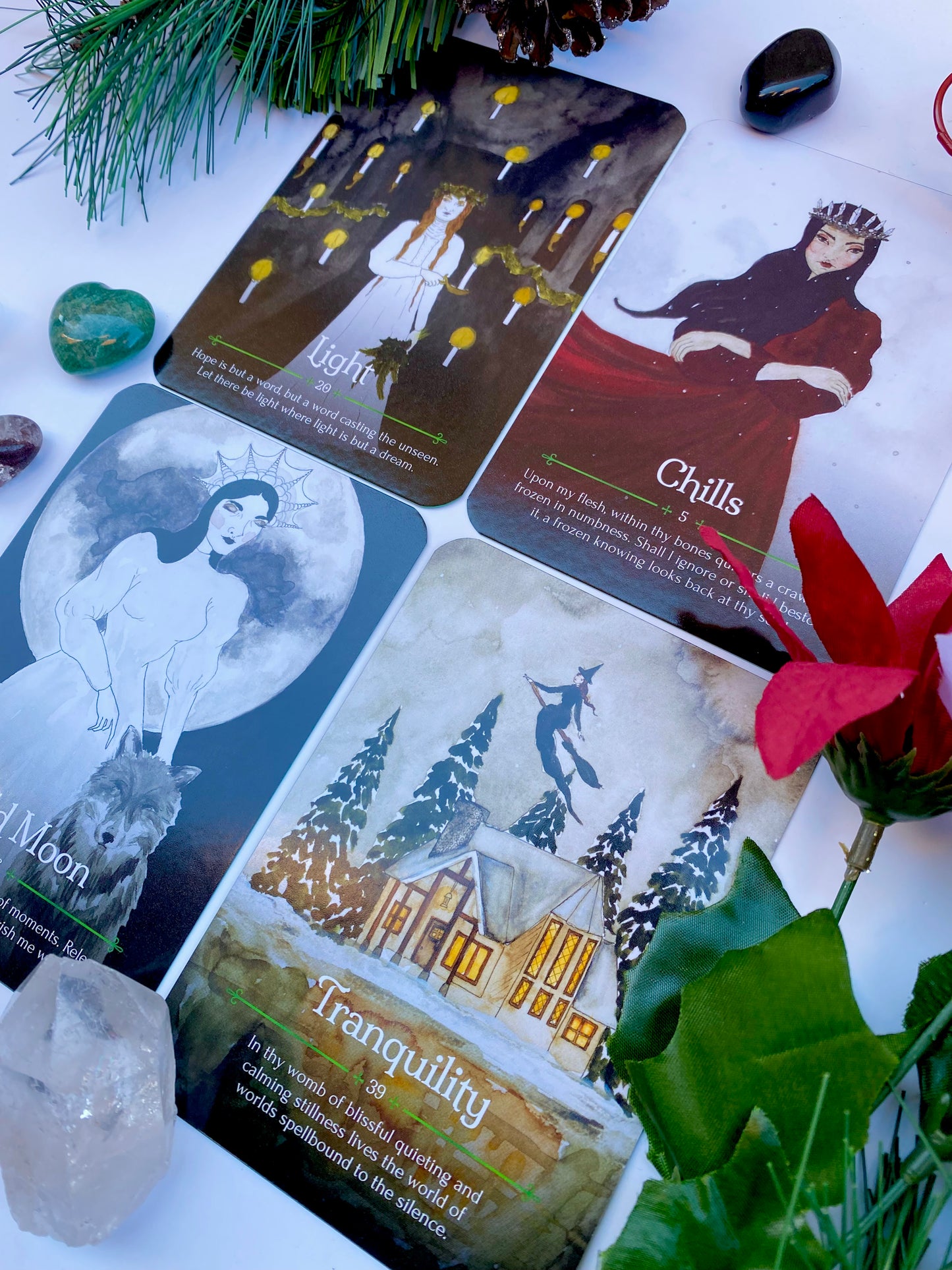 Yule Oracle Self Care Reading